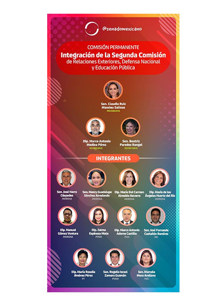 Comisión permanente integración de la segunda comisión