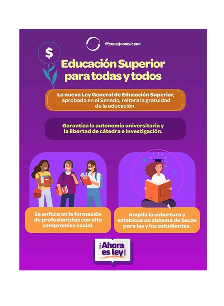 Educación para todas y todos - Senado de la República