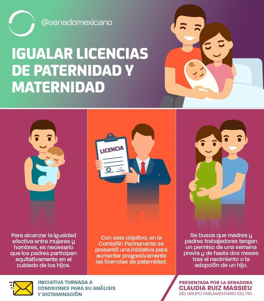Igualar licencias de paternidad y maternidad