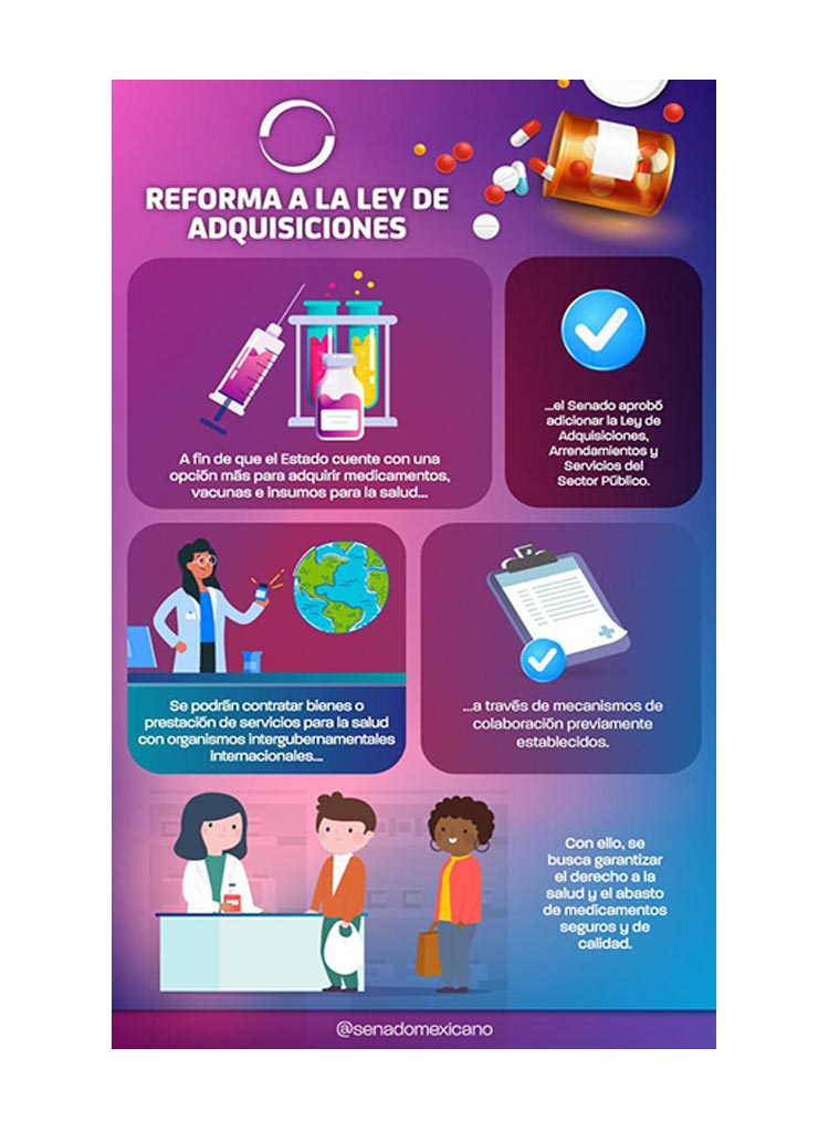 Reforma a la Ley de Adquisiciones