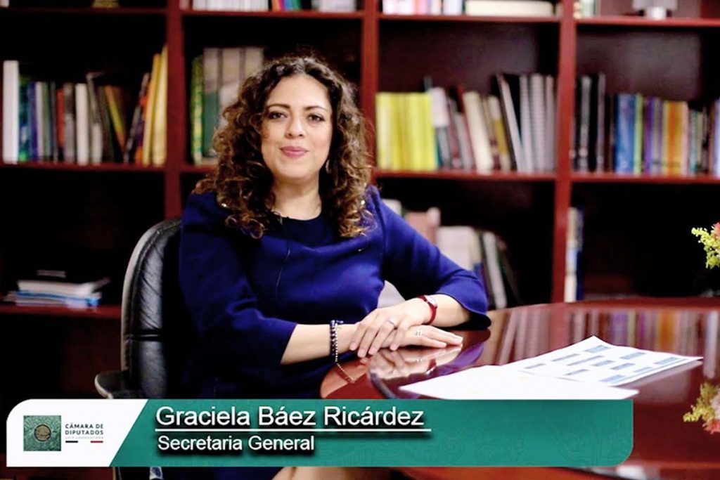 Graciela Báez Ricárdez, secretaria general de la Cámara de Diputados