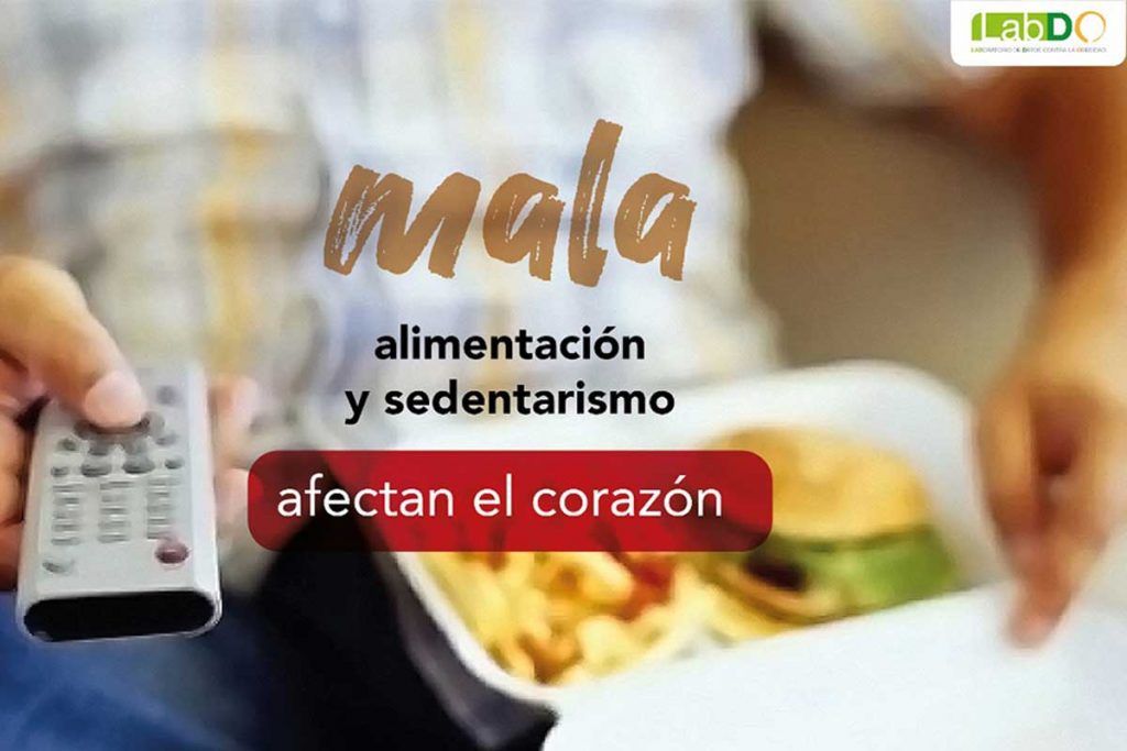 Mala alimentación y sedentarismo afectan el corazón