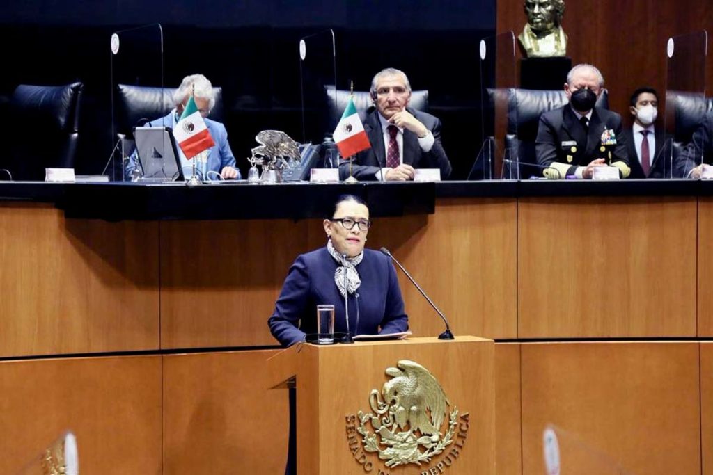 Rosa Icela Rodríguez Velázquez, Secretaria de Seguridad y Protección Ciudadana