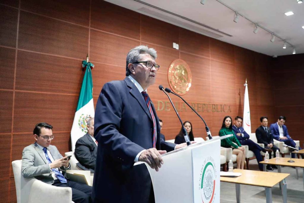 Senador Ricardo Monreal - Licencia
