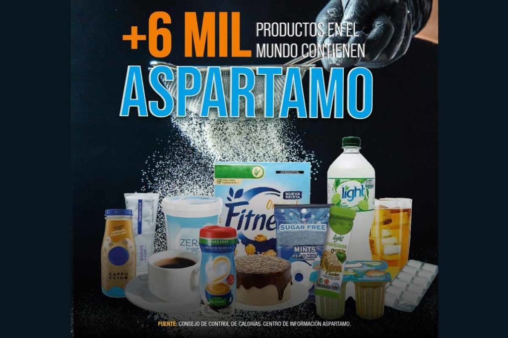 Aspartamo, en más de 6 mil productos en el mundo