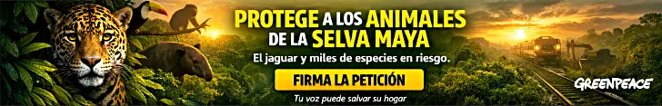Protege a los animales de la selva maya